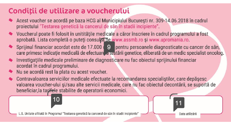 specimen spate elemente securitate voucher teste genetice up romania